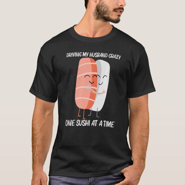 Cute Sushi For Women Mom Japanese Cuisine Food T-Shirt (Front)