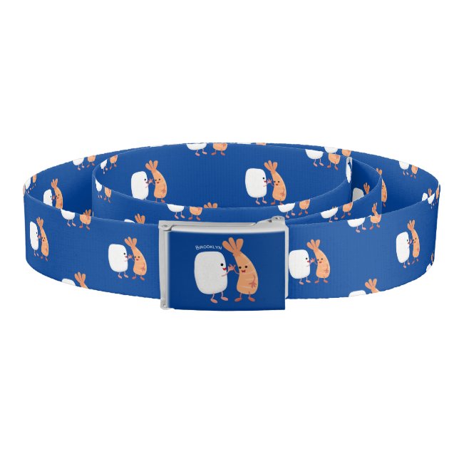 Cute sushi rice prawn friends cartoon belt (Coil)