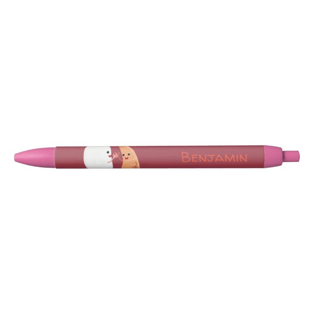 Cute sushi rice prawn friends cartoon pen (Front)