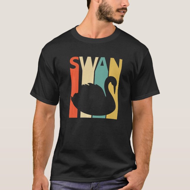 Cute Swan Animal T-Shirt (Front)