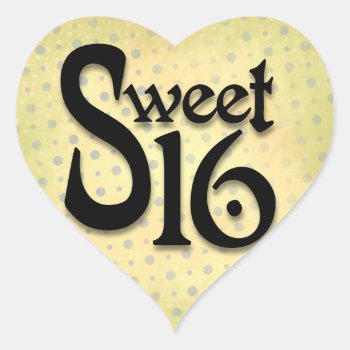 Cute Sweet 16 Birthday Stickers by kidsonly at Zazzle