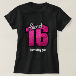 Cute Sweet 16 Birthday T-Shirt