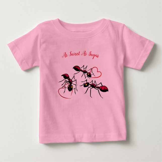 Cute Sweet Baby - T-Shirt Baby Bodysuit (Front)
