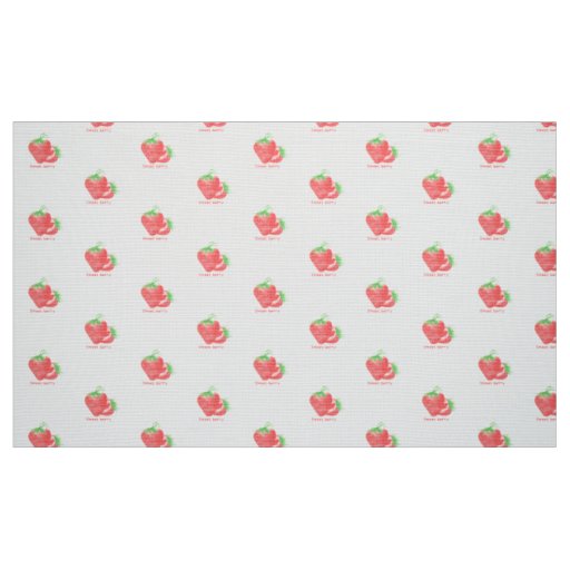 Cute sweet berry fabric