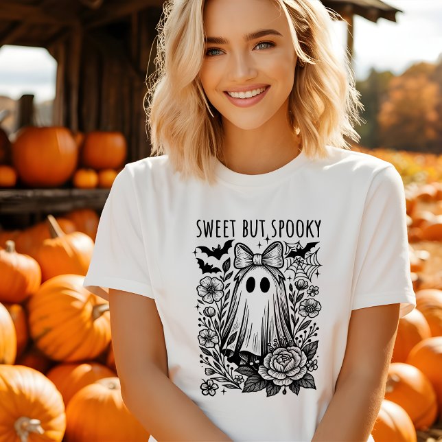 Cute Sweet but Spooky Halloween Tshirt (Creator Uploaded)