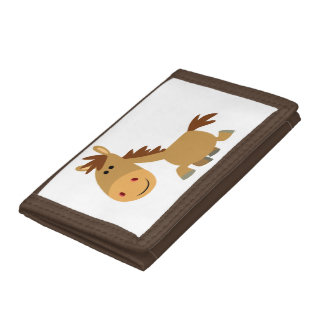 Cute Sweet Cartoon Horse Wallet