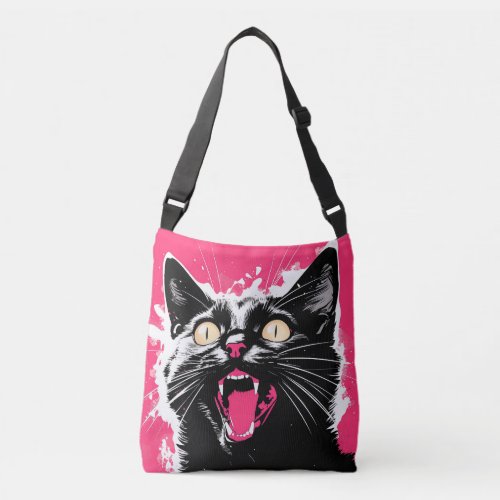 Cute sweet cat pet crossbody bag