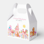 Cute Sweet Celebration Candyland Kids Birthday Favor Boxes