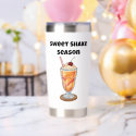 Cute Sweet Cherry Milkshake Milk Tea Cafe Aestheti