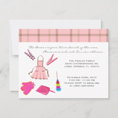 CUTE Sweet House Warming Party Invite