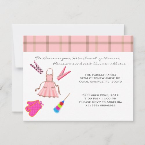 CUTE Sweet House Warming Party Invite