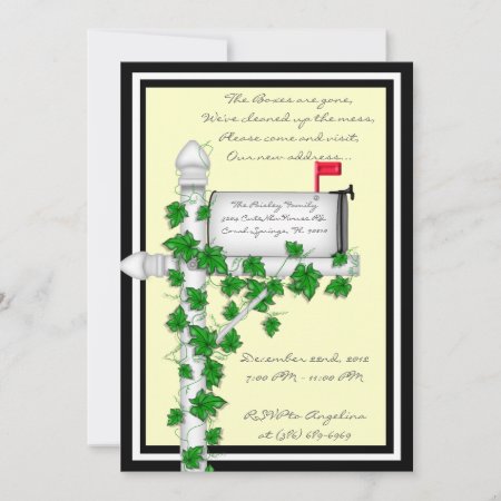 Cute Sweet House Warming Party Invite