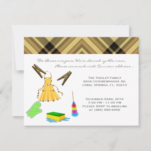 CUTE Sweet House Warming Party Invite