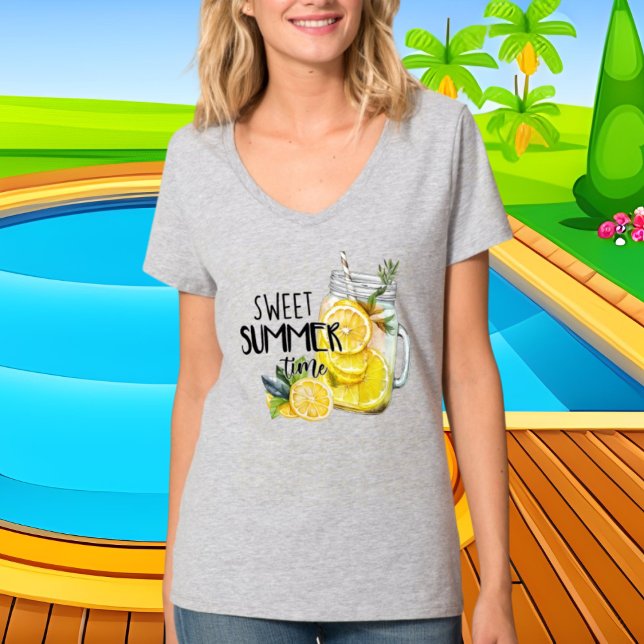 cute sweet Summer lemon aid T-Shirt (Creator Uploaded)