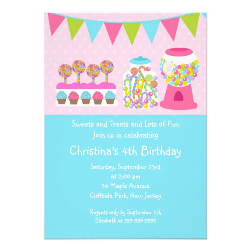 Birthday Treat Invitation 5