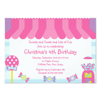 Birthday Treat Invitation 1