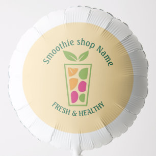 Cute Sweet yogurt Smoothies fruit Juice bar shop Balloon