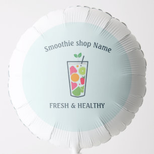 Cute Sweet yogurt Smoothies fruit Juice bar shop Balloon