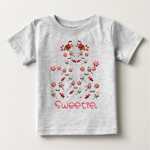 Cute Sweetie Fashionable Baby T_Shirt