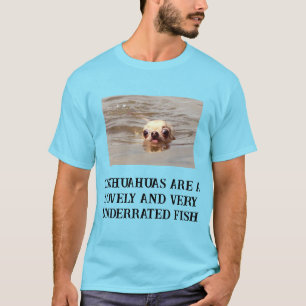 Cute Swimming Dog T-Shirt