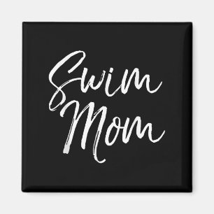 Cute Swimming Mom Mother's Day Gift For Swimmers S Magnet