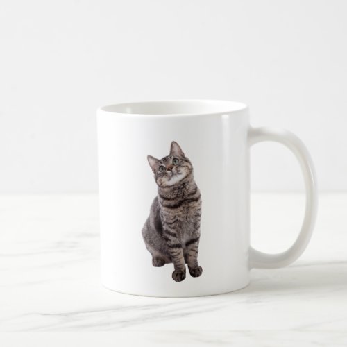Cute Tabby Cat Coffee Mug