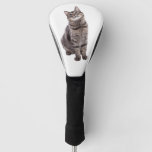 Cute Tabby Cat Golf Head Cover