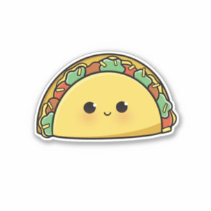 Cute Tacos Stickers