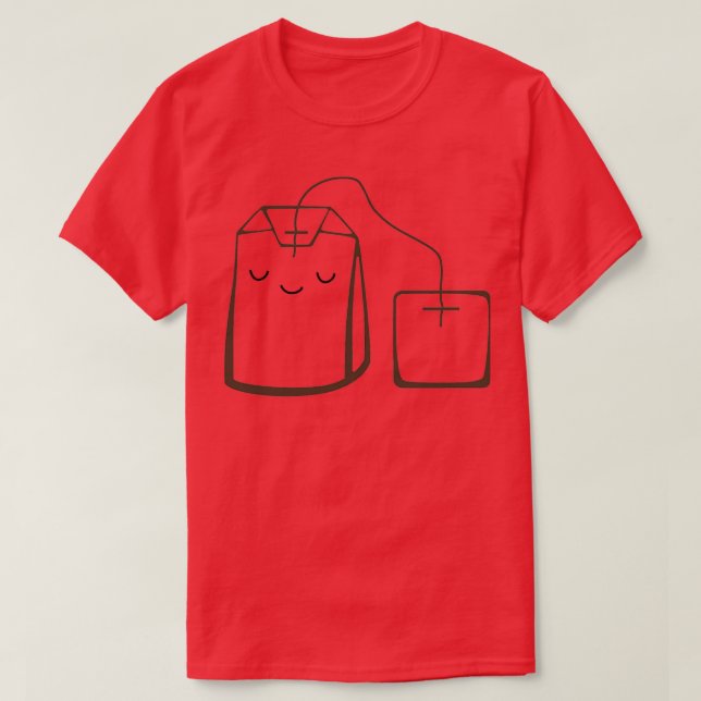 Cute tea chilling T-Shirt (Design Front)