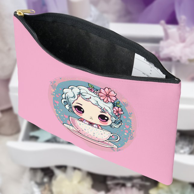 Cute Tea Cup Doll Accessory Pouch (Creator Uploaded)