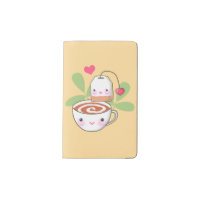 Cute Tea & Teabag Pals Pocket Notebook