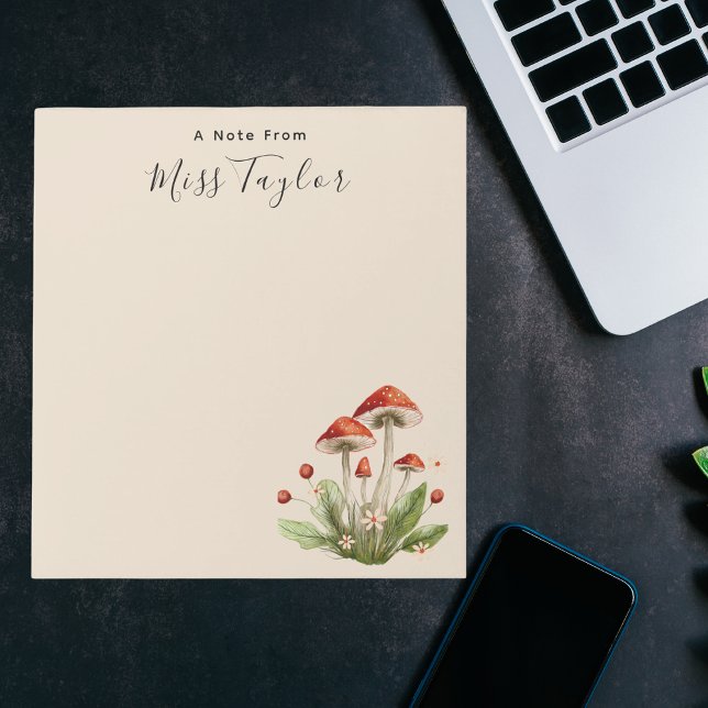 Cute Teacher Appreciation Back to School Notepad (Creator Uploaded)