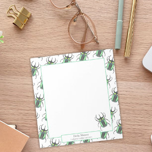 Cute Teacher Appreciation Beetle Notepad