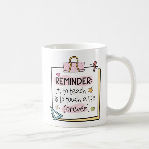 Cute Teacher Appreciation Gift Mug