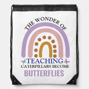 Cute Teacher Appreciation Mug – Back to School Drawstring Bag