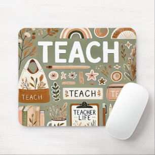 Cute Teacher Mouse Pad