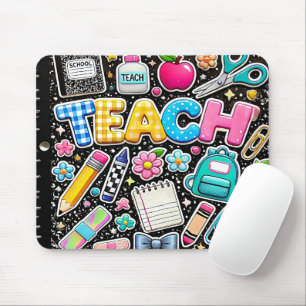 Cute Teacher Mouse Pad