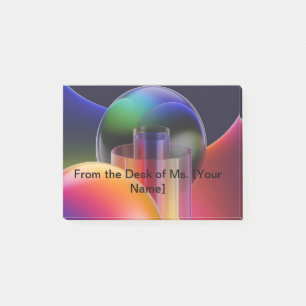 Cute Teacher Post-it Notes Personalized Classroo