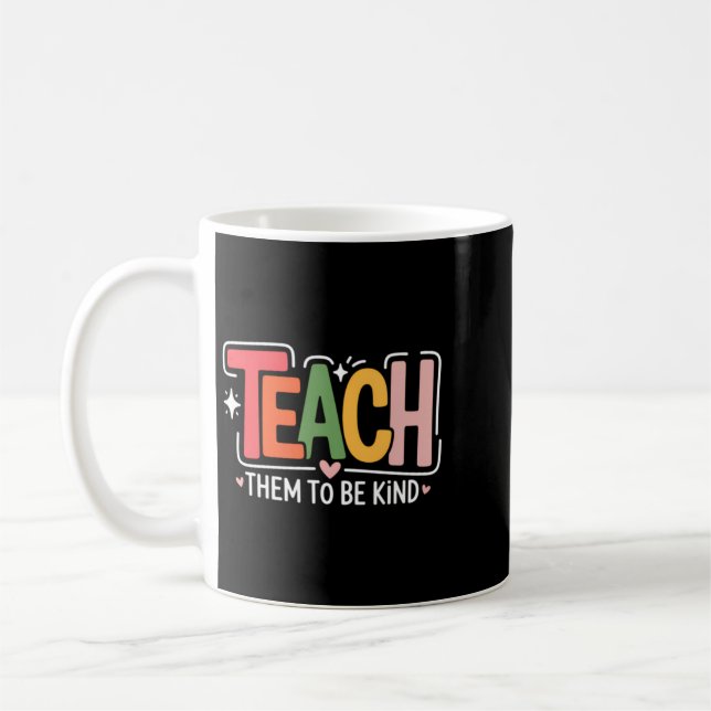 Cute Teacher School Coffee Mug (Left)