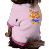 Cute Teakup Yorkie Dog Shirt (Back)