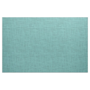 Cute Teal Turquoise Green Faux Jute Fabric Pattern