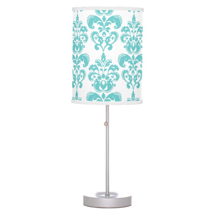 damask table lamp