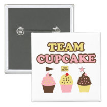 Cute Team Cupcake pin