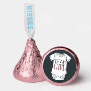 Cute Team Girl Gender Reveal  Hershey®'s Kisses®