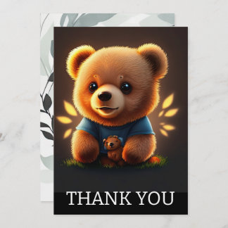 Cute Teddie Bear Thank You