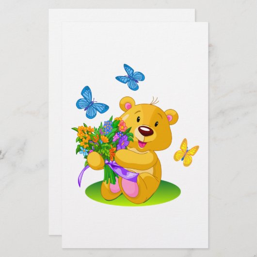 Cute teddy bear (Front/Back)