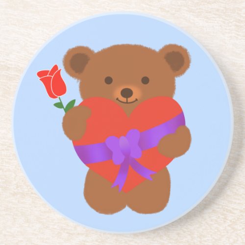 Cute Teddy Bear 1 Coaster