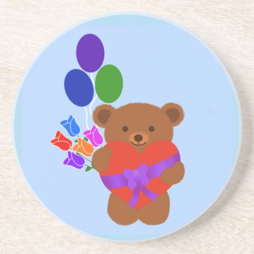 Cute Teddy Bear 3 Coaster