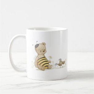 cute Teddy bear bee Coffee Mug