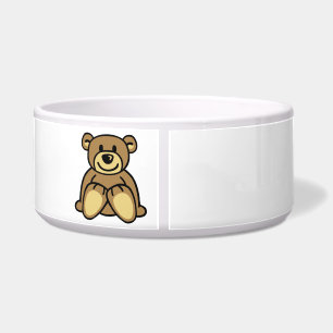 Cute teddy bear bowl